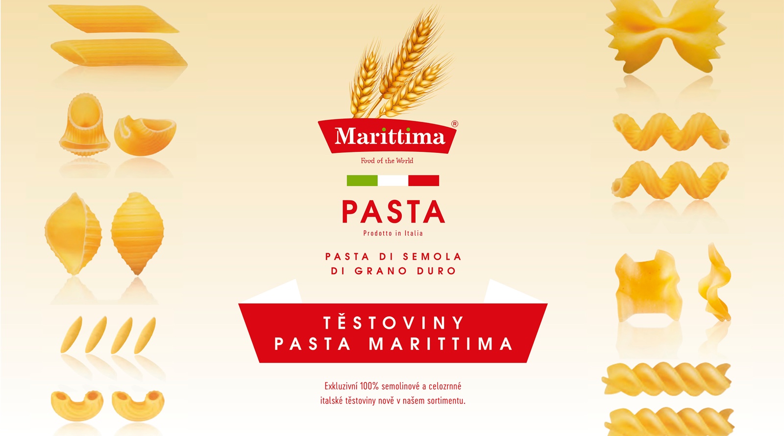 Těstoviny PASSTA Marittima